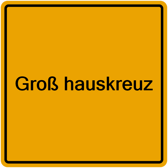 Einwohnermeldeamt24 Groß hauskreuz
